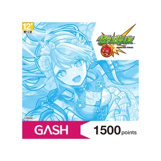 【GASH】怪物彈珠專用卡1500點
