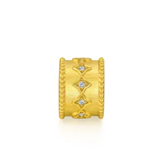 【點睛品】北極星 黃金鑽石串珠