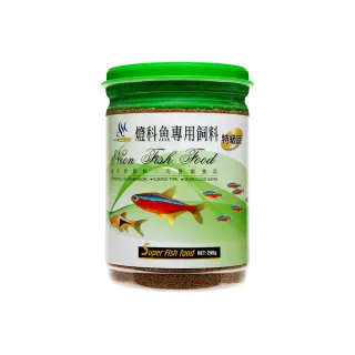 【AQUAFUN 水之樂】特級燈科魚專用飼料 500ml/260g(適用孔雀魚、燈科魚及各種小型魚)