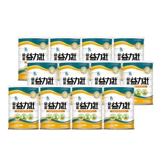 【益富】益力壯 營養均衡配方 900g*12罐(乳清蛋白+黃豆蛋白 灌食飲食者亦適用)