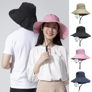 【蒂巴蕾】韓系透氣防曬披風帽-防潑水透氣快乾 UPF50 抗 uv(護頸 女帽 遮陽帽 防潑水 繞境 防曬帽 女)