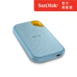 【SanDisk 晟碟】E61 2TB 2.5吋行動固態硬碟(天藍/SDSSDE61-2T00-G25B/讀寫速度高達1050MB/s/1000MB/s)