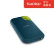 【SanDisk 晟碟】E61 1TB 2.5吋行動固態硬碟(夜幕綠/SDSSDE61-1T00-G25M/讀寫速度高達1050MB/s/1000MB/s)