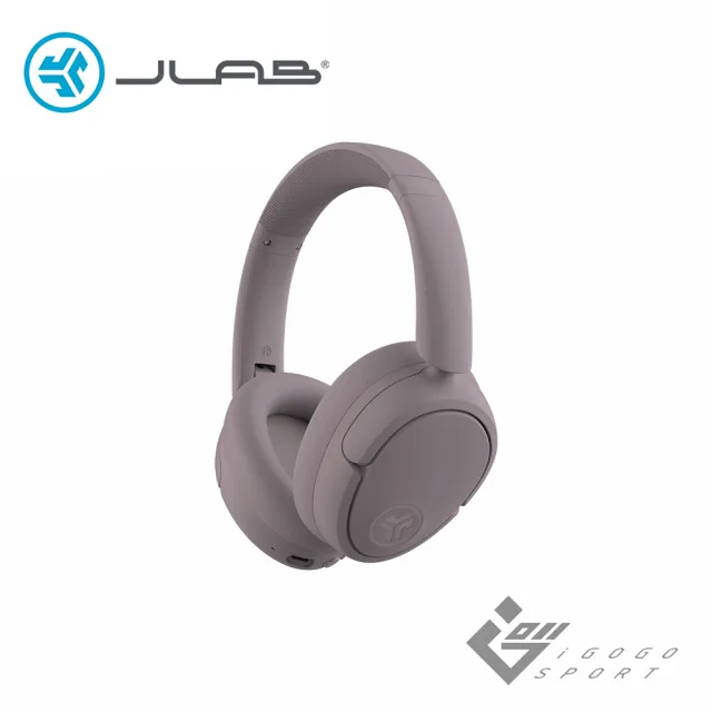 【JLab】Jbuds Lux ANC 降噪耳罩式藍牙耳機(空間音訊 LE Audio 通透模式 音樂共享 Type-C)