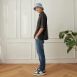 【Lee 官方旗艦】男裝 牛仔褲 / 涼感 709 低腰合身小直筒 深藍洗水 / JADE::AIR系列(LB517016757)