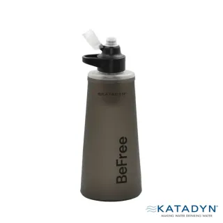 【KATADYN】BeFree AC 個人隨身濾水器加厚款 1.0L 經典黑 Black 8021403(馬布谷戶外)