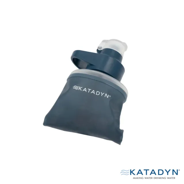 【KATADYN】BeFree AC 個人隨身濾水器 0.5L 岩石藍 Slate Blue 8021401(馬布谷戶外)