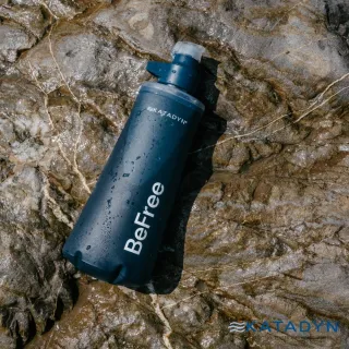 【KATADYN】BeFree AC 個人隨身濾水器 1.0L 岩石藍 Slate Blue 8021402(馬布谷戶外)