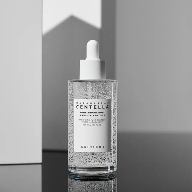 【Skin1004】官方直營 馬達加斯加積雪草{美白}微粒精華液 100ml-2入組