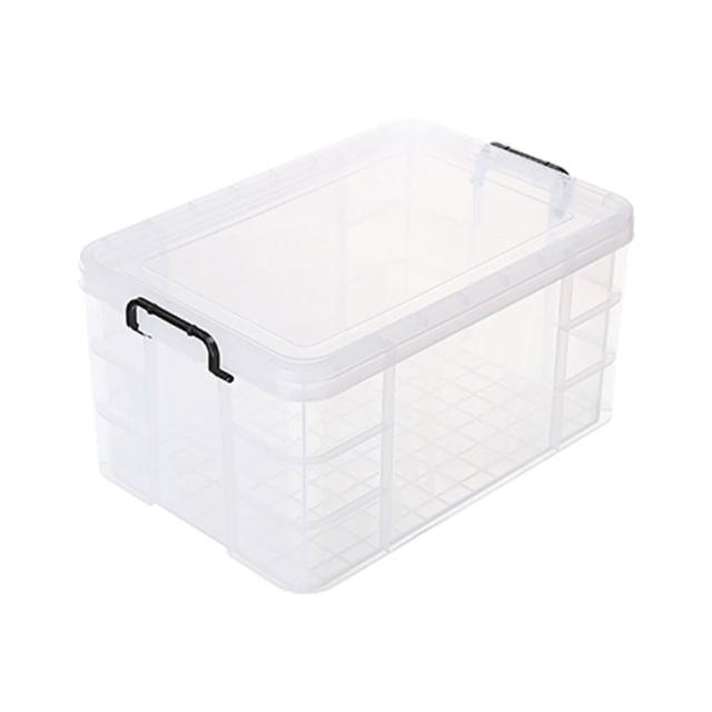 【KEYWAY 聯府】K036 強固型掀蓋整理箱-65L-3入-送底輪1組(收納箱 置物箱 儲物箱 露營收納箱 可層疊置物箱)