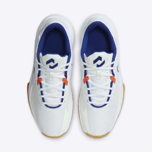 【NIKE 耐吉】Precision VI 男 籃球鞋 運動鞋 膠底 緩震 白 藍(HV1796-141)