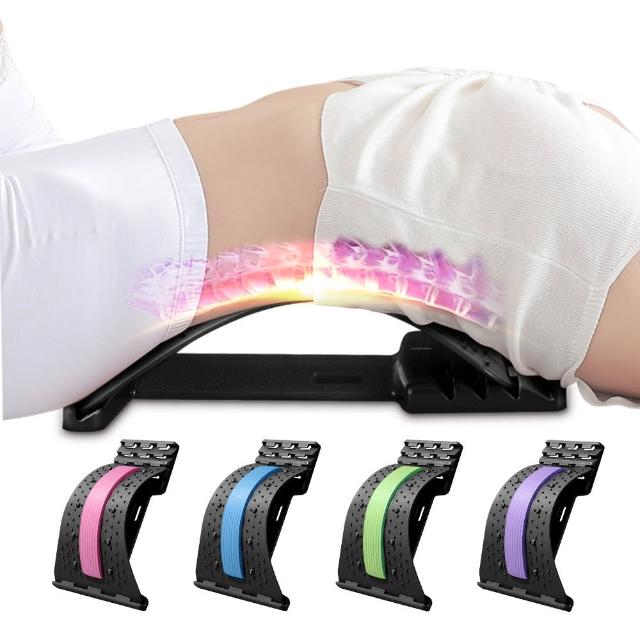 Sport Plus 腰椎拉伸器 磁石+針灸 脊椎矯正器 腰部牽引器(背部牽引帶 拉筋板 頂腰伸展器 按摩器)