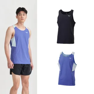 【MIZUNO 美津濃】吸汗速乾 路跑背心 J2TAC001XX （任選一件）(背心)