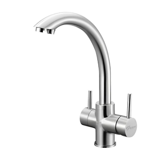 GESAI格賽 MWAR-101 GESAI格賽 MWAR-101 檯面單槍水龍頭,採用優質材質設計,操作簡便耐用。提供長達10年保固期,在正常使用下非人為因素損壞,本公司將免費提供維修服務。一年內耗材損壞免費更換(如陶瓷芯、把手蓋、墊片、軟管、噴頭、抽拉管)。保固不涵蓋天災、操作不當或擅自改造等情況,請出示保固卡及發票(需蓋公司印鑑)享服務。適合現代廚衛,提升生活品質,穩定水流與耐腐蝕效能讓您安心使用。