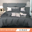 【DeKo岱珂】專櫃級60支100%萊賽爾天絲™被套床包枕套禮盒組素色經典系列(單/雙/加)