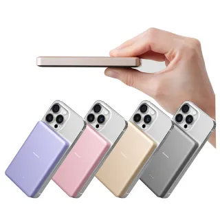 【Photofast】MAGSLIM 10000mAh 超薄磁吸無線充行動電源_38.5Wh(Magsafe/具Wh標示)