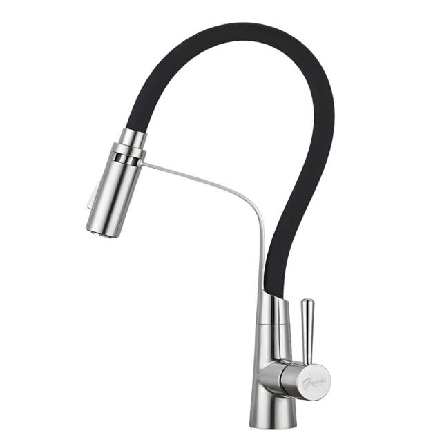 【GESAI 格賽】304不鏽鋼檯面龍頭B-20111-LT5(可配合安裝檯面龍頭/伸縮龍頭/抽拉龍頭)