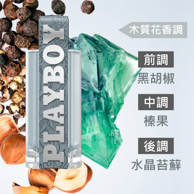【PLAYBOY】女性/男性淡香水禮盒(專櫃公司貨)
