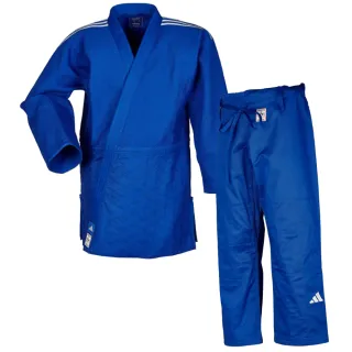 【adidas 愛迪達】IJF認證柔道服(JUDO 武道 黑帶 投技 寢技 格鬥 武術 防身術)