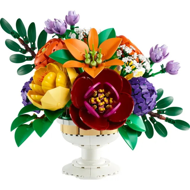 【LEGO 樂高】Botanicals 10345 插花擺飾(花藝 居家擺設 積木 玩具模型)
