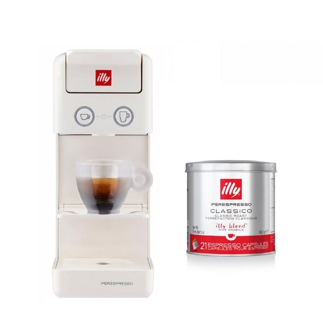 【illy】官方直營 Y3.3 膠囊咖啡機(白色)