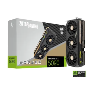 【ZOTAC 索泰】ZOTAC GAMING GeForce RTX 5090 SOLID OC 顯示卡