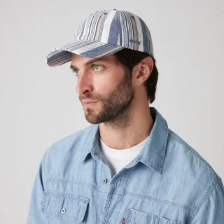 【LEVIS】刺繡LOGO 休閒鴨舌帽 熱賣單品 D7589-0024