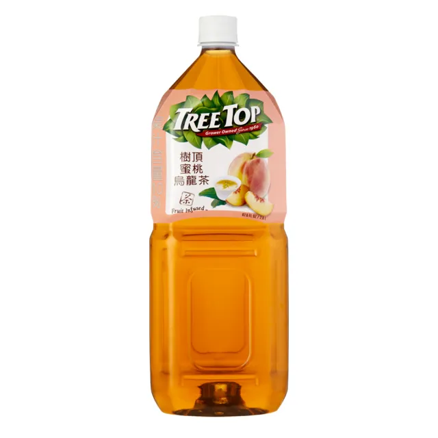 【Tree Top 樹頂】水蜜桃鳥龍茶 2L 8瓶 箱購