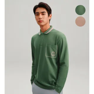 【HONMA 本間高爾夫】男款撞色防曬長袖POLO衫 春夏季 日本高爾夫專業品牌(M-XXL多色任選HMKC705H161)