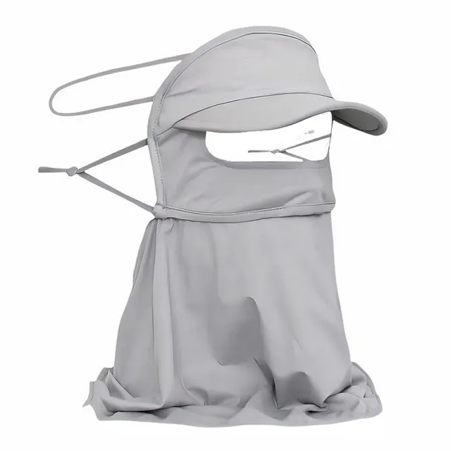 【LEESA】防紫外線\帽子\防曬\面罩\騎車面罩\臉部防曬\透氣\防曬頭巾\護頸\防曬口罩\凉感\