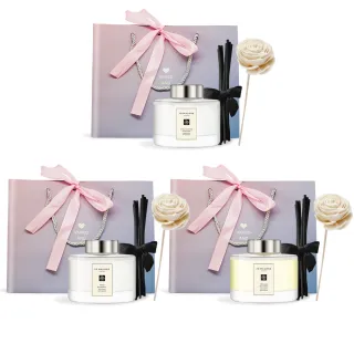 【Jo Malone】擴香組附提袋+擴香花(多款可選-小蒼蘭/藍風鈴/橙花-國際航空版)