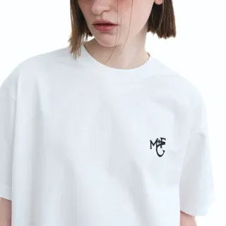 【MARITHE FRANCOIS GIRBAUD】官方旗艦 MFG字母LOGO短袖T恤(白色)