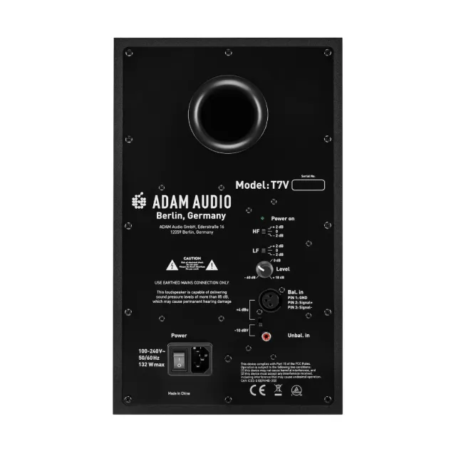 【ADAM Audio】T7V 七吋 監聽喇叭 一對(總代理穎凱公司貨)