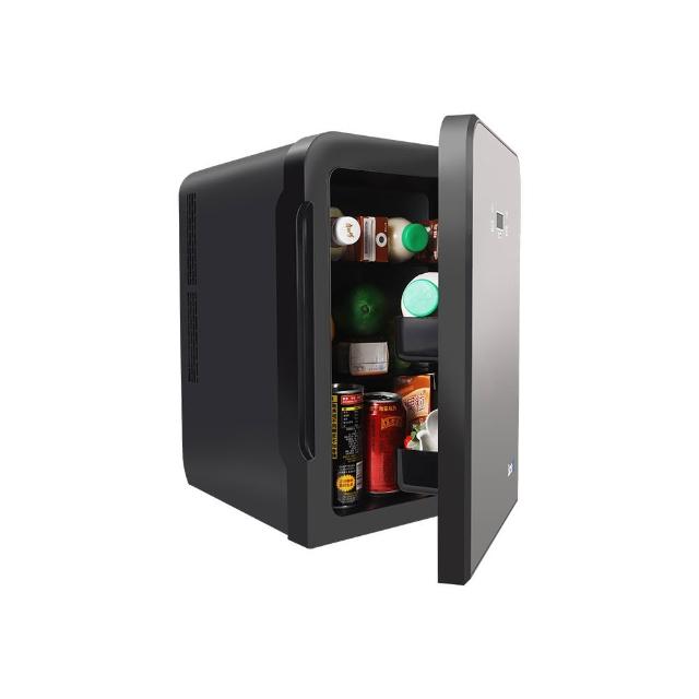 OSLE 歐適樂 車載冰箱，採用單門左開變頻設計，提供 0-50L 靈活容量，黑色時尚外觀完美適合汽車使用。無能效標章卻高效節能，1 年保固保障您的旅行伴侶，輕鬆保鮮飲品與食物，讓每趟旅程更舒適便捷。