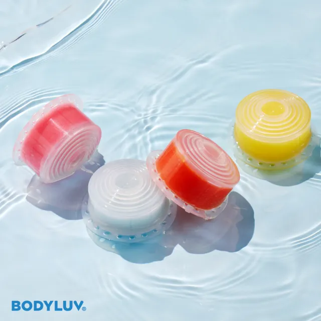 【BODYLUV | 光透香氛套組】純淨維他命蓮蓬頭1入+維他命濾芯*1+香氛濾芯2入