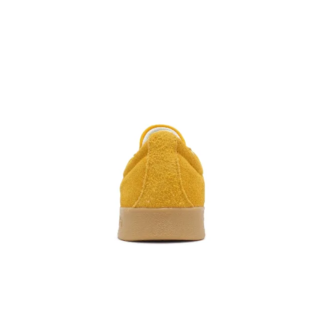 【adidas 愛迪達】休閒鞋 VL Court Classic 男鞋 女鞋 黃 白 麂皮 復古 愛迪達(JS4593)