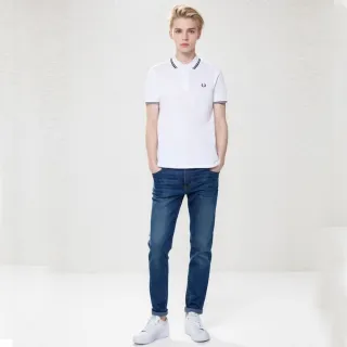 【FRED PERRY】男生 POLO衫 經典刺繡LOGO 麥穗 桂冠 短
