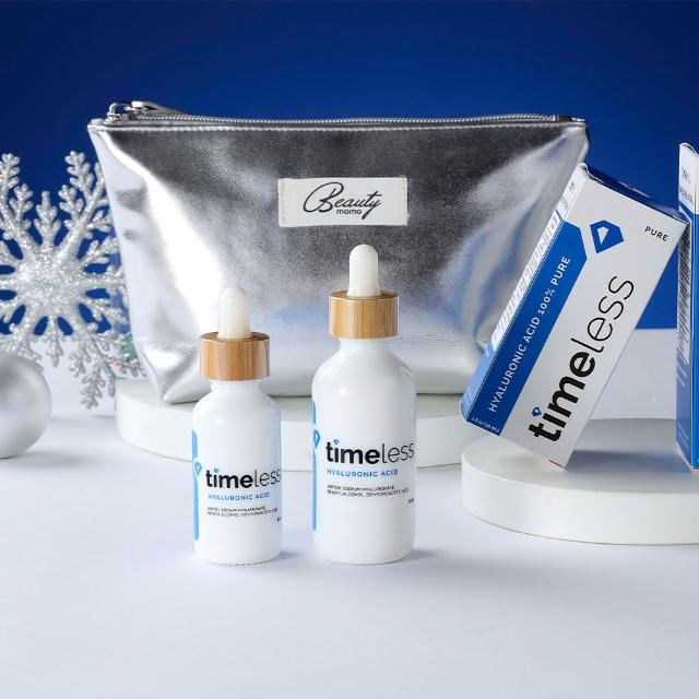 【Timeless SKIN CARE 官方直營】高保濕玻尿酸精華液新客組(60ml+30ml)