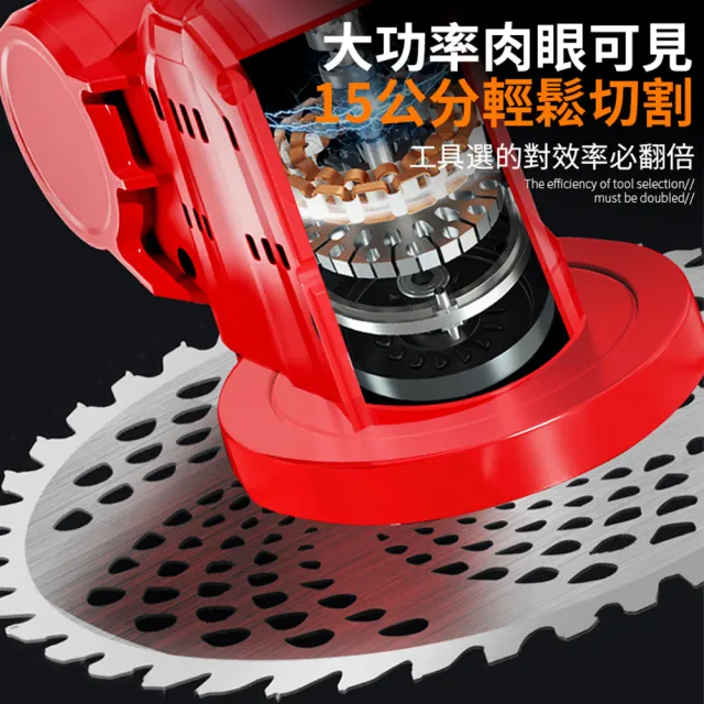 【小達】割草機 牛津繩割草機 九吋無刷款（五節兩電）全套配件(割草機/打草機)