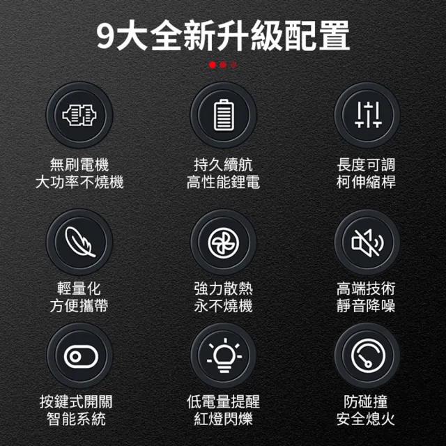【小達】割草機 牛津繩割草機 九吋無刷款（十節一電）全套配件(割草機/打草機)