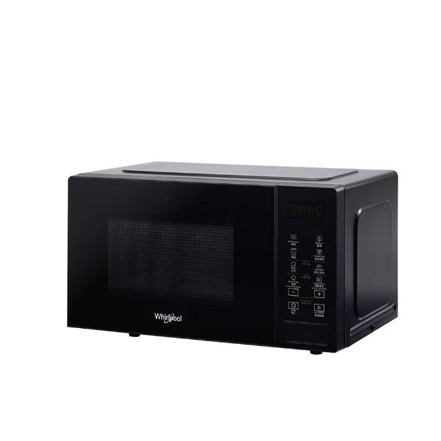【Whirlpool 惠而浦】20公升燒烤微波爐-迷霧黑(MWP203EBT)