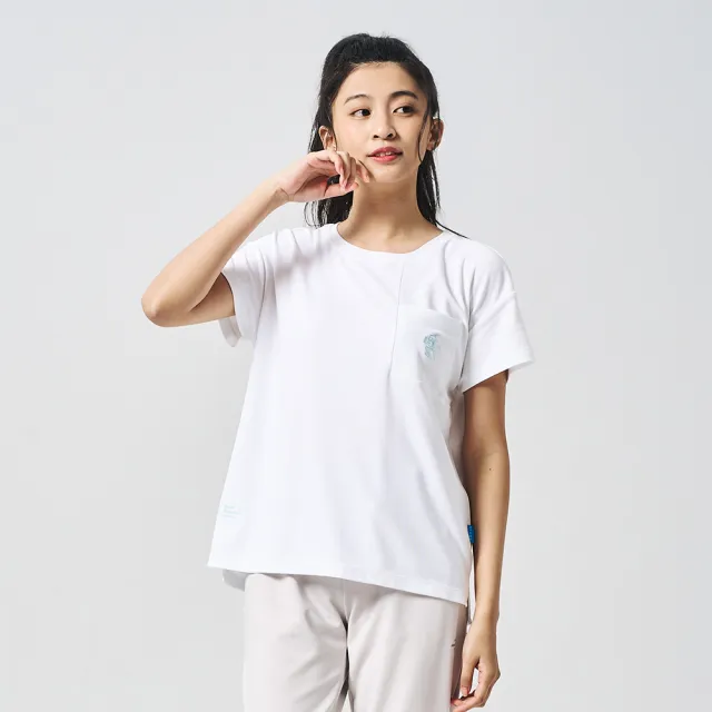 【BATIS 巴帝斯】女吸排口袋短T - 25SS
