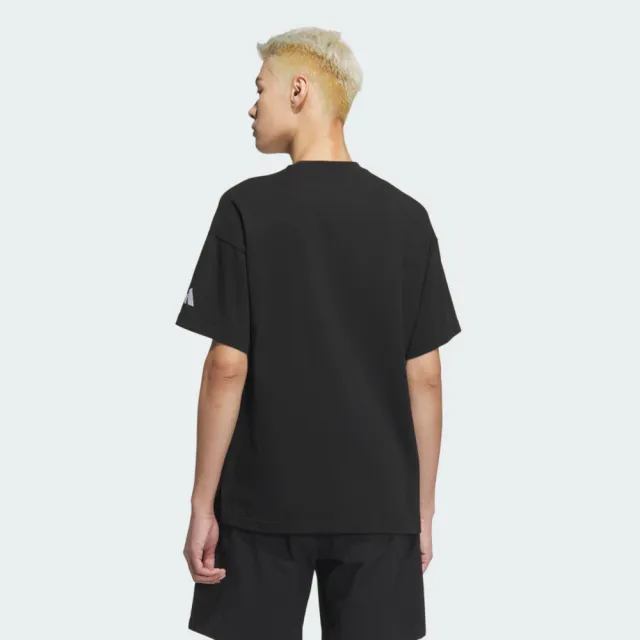 adidas 愛迪達】Pocket Tee 男T恤運動上衣休閒短袖黑亞版(JM2028