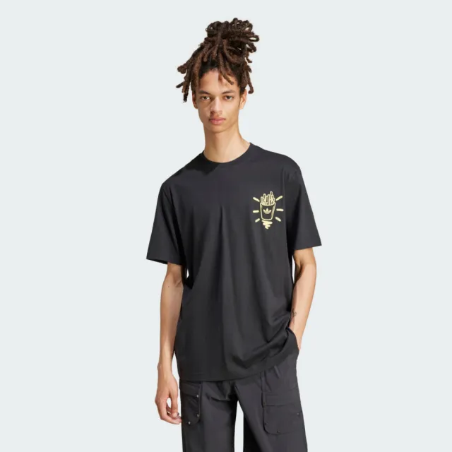 【adidas 愛迪達】Q12 Ts Street B 男 T恤 運動上衣 休閒短袖 黑 亞版(JP2672)