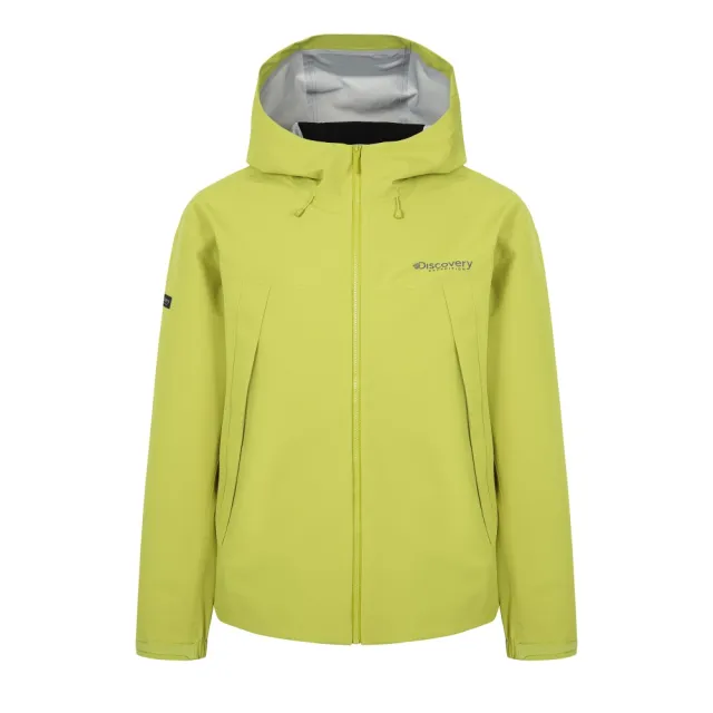 【Discovery Expedition】BERTEX 男版拉鍊外套 機能外套 防水 防風 抗UV(DMWJ3G051-OLN)