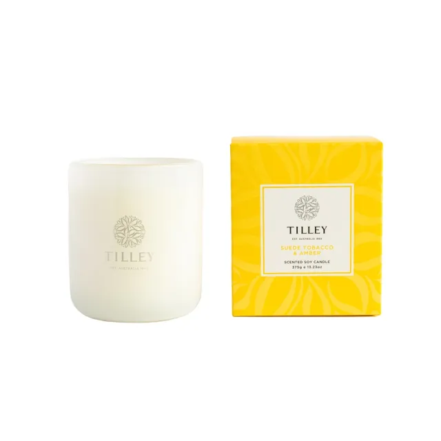 即期品【Tilley 皇家特莉】澳洲原裝多巴胺大豆香氛蠟燭375g(共5款任選)