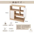 【木器屋】台灣製造 兩門收納櫃(E1板 五分板 收納櫃 置物櫃 組合櫃 抽屜櫃 櫃子 收納)