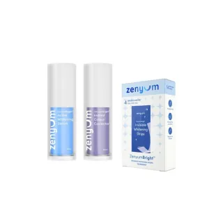 【Zenyum】綻雅美齒貼片精華組(精華液30mlx1+牙貼14片x1)