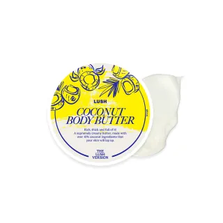 【LUSH 嵐舒】THE LUSH VERSION 椰子潤膚乳 225g(潤膚乳/椰子/可可/芝麻油)