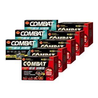 【Combat 威滅】滅蟑隊 5重連鎖超值組_居家防護*5/縫隙*3/(除蟑螂藥/蟑螂屋)